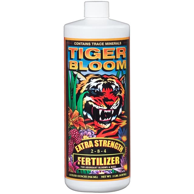 FoxFarm Tiger Bloom 개화 액비 식물영양제 1quart~1Gallon