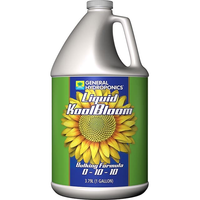 General Hydroponics KoolBloom 개화 촉진제 946ml~3.78L
