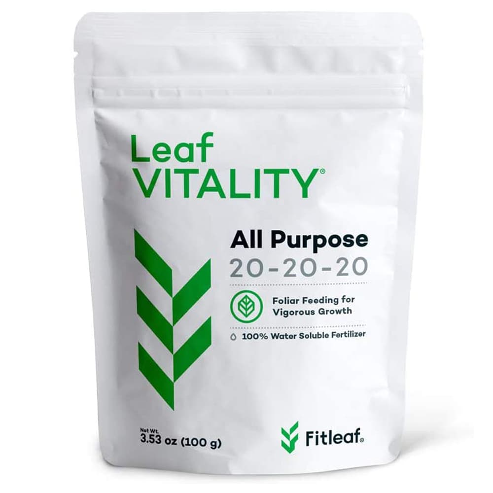 엽면시비 전용 비료 토양개선 유기농 수경재배 및 토양재배 Fitleaf Leaf Vital 3.53oz