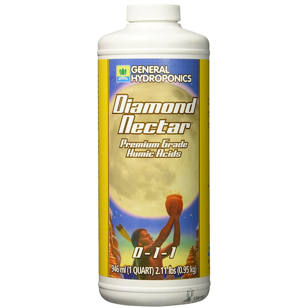 General Hydroponics Diamond Nectar 부식산 첨가제 946ml~3.78L