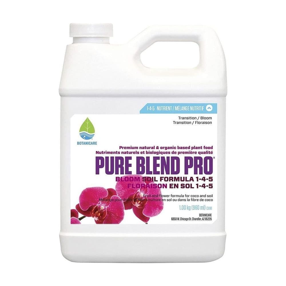 Botanicare Pure Blend Pro Bloom Soil 개화 액비 식물영양제 1리터~4리터