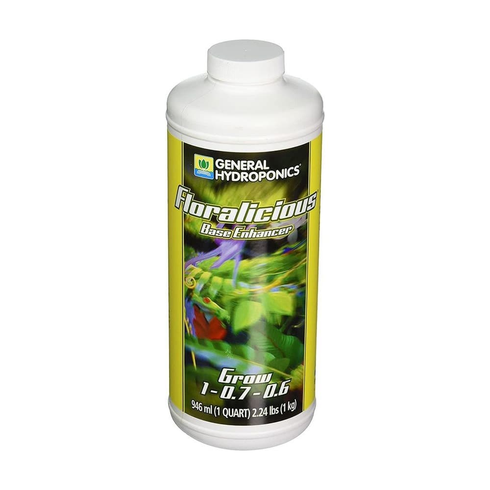 General Hydroponics Floralicious Grow 생장 첨가제 1쿼트