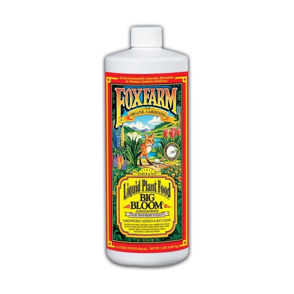 FoxFarm Big Bloom 개화 액비 식물영양제 946ml~3.78리터