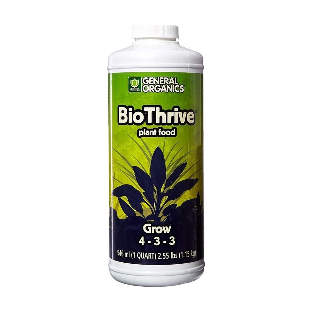 General Hydroponics BioThrive Grow 946ml 유기농 생장 액비 식물영양제