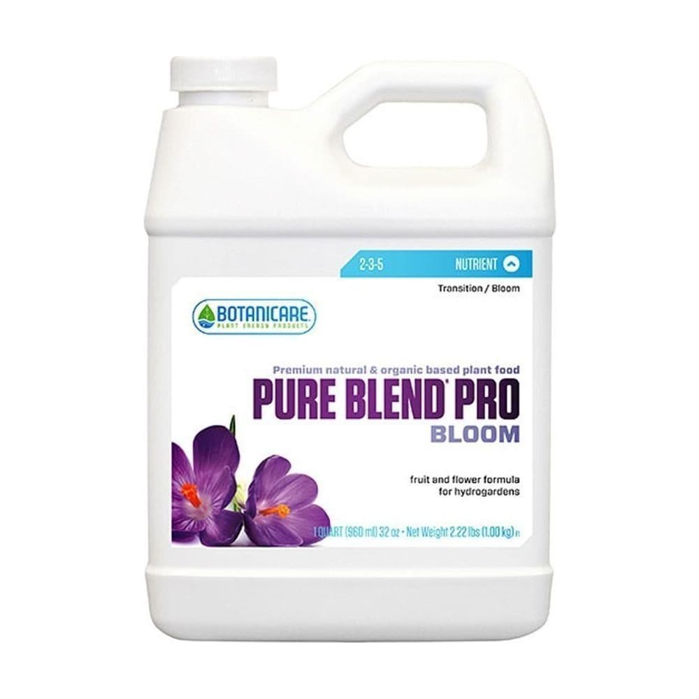 Botanicare Pure Blend Pro Bloom 개화 액비 식물영양제 1리터~4리터