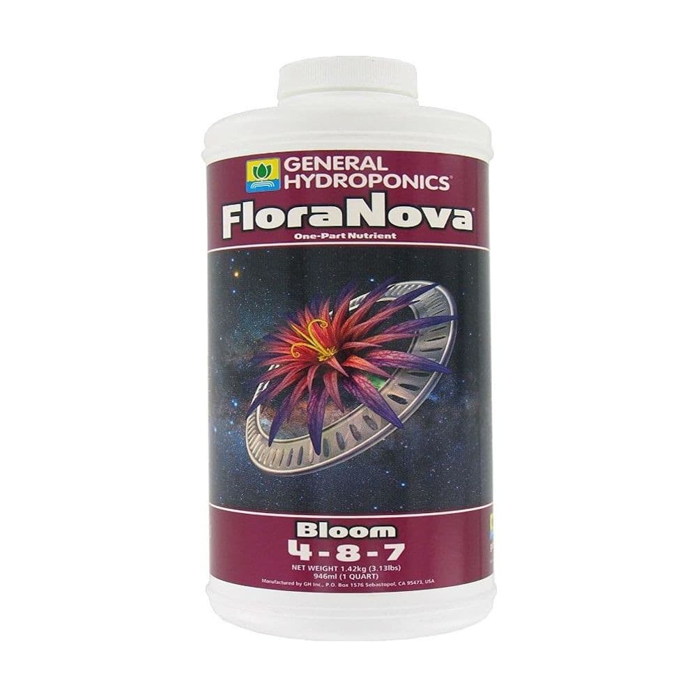 General Hydroponics FloraNova Bloom 원팩 개화 액비 식물영양제