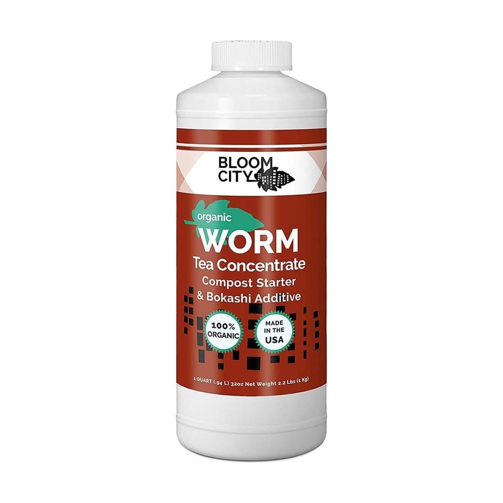 Bloom City Organic Earthworm Tea 개화 액비 식물영양제 1리터