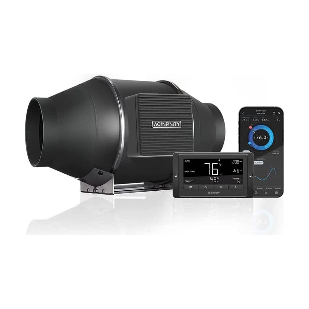 AC Infinity CLOUDLINE T4 4인치 인라인 덕트 팬