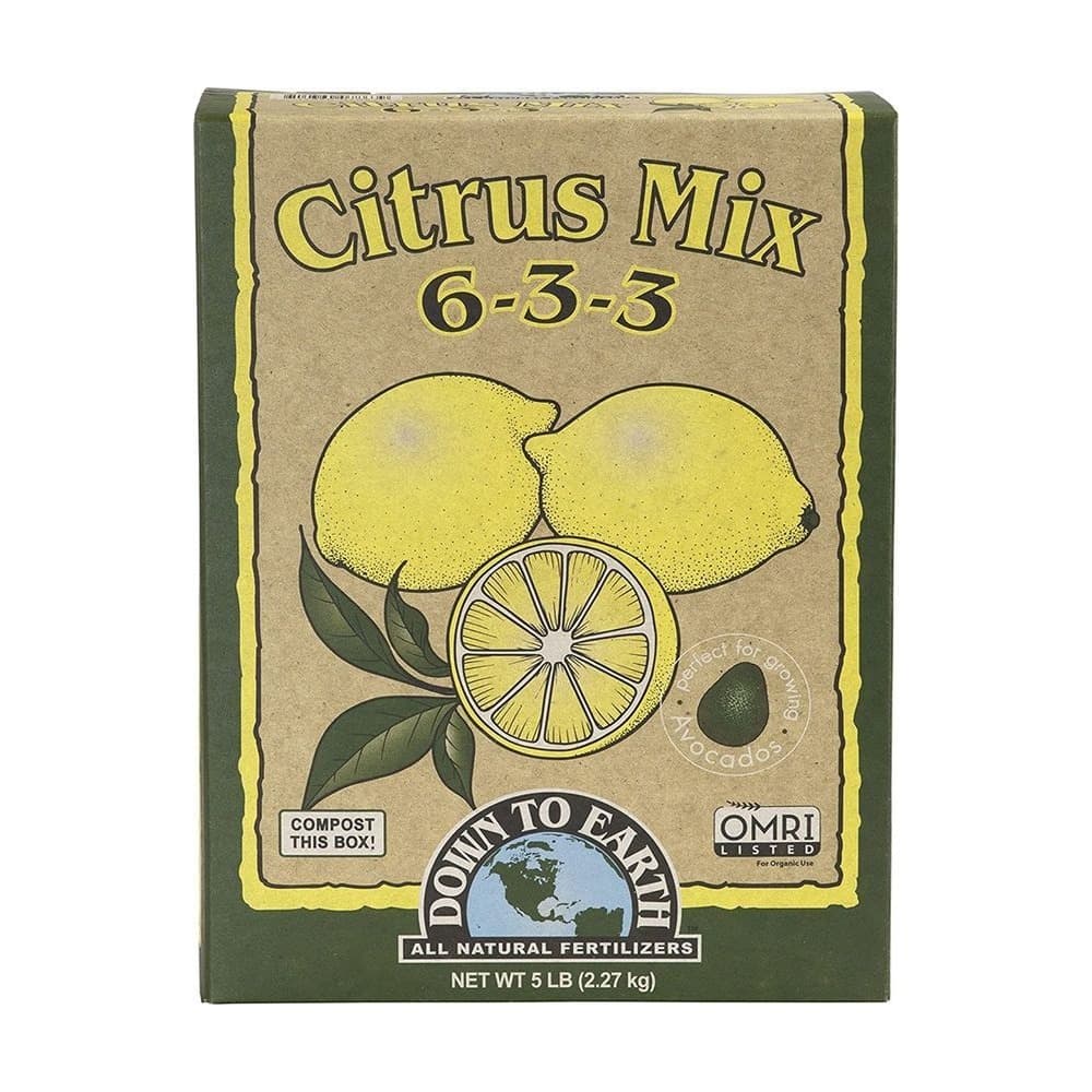 Down to Earth Citrus 유기농 영양제