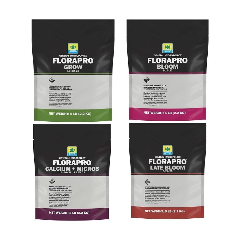 General Hydroponics FloraPro 프로 영양 세트