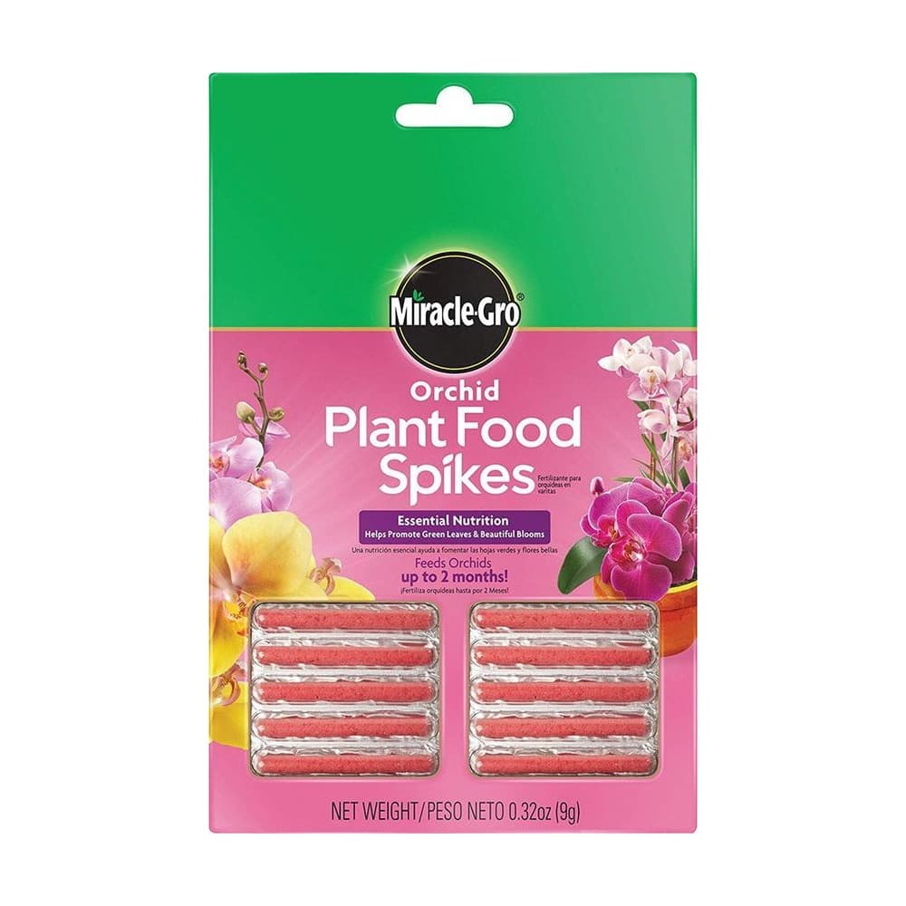 Miracle-Gro Orchid Plant Food Spikes 생장 액비 식물영양제 10개