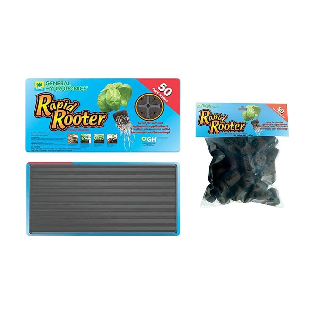 General Hydroponics Rapid Rooter 50개 발근 스타터 플러그